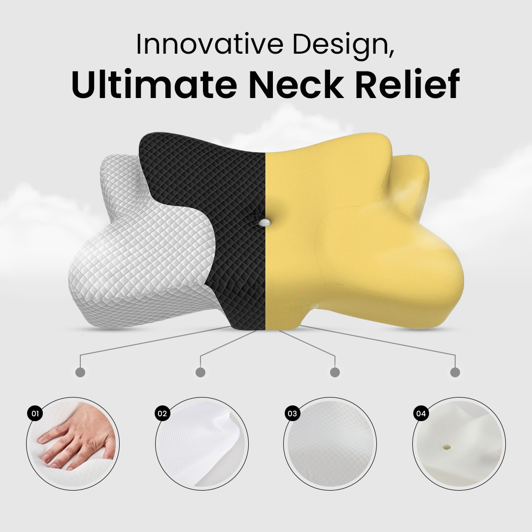 SleepWave - Premium Contour Relief Pillow